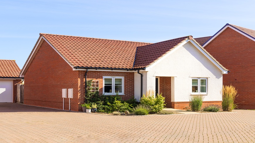 Block pave and bungalow