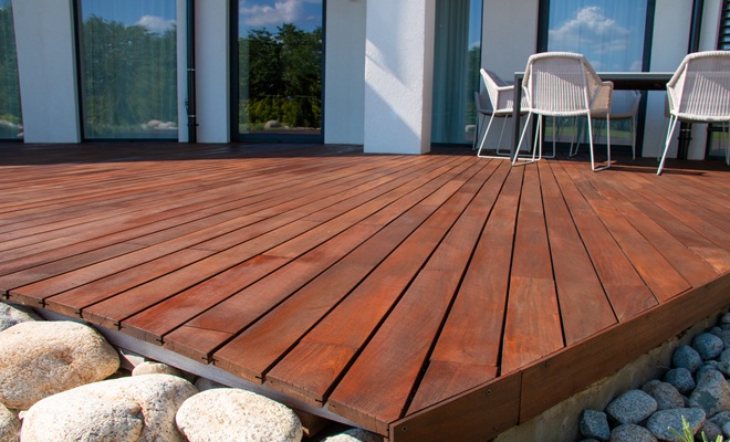 IPE decking