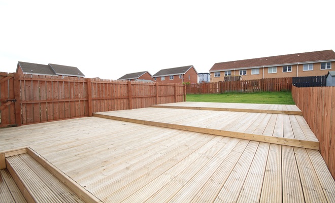 Raised decking
