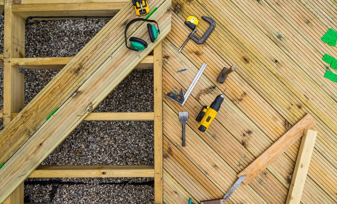 Softwood decking