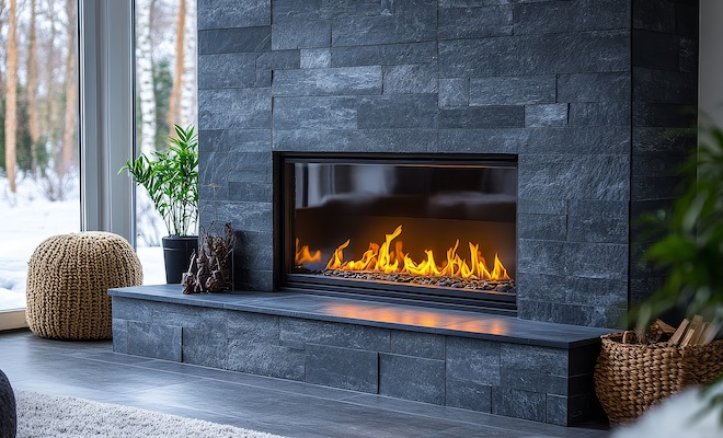 gas fireplace