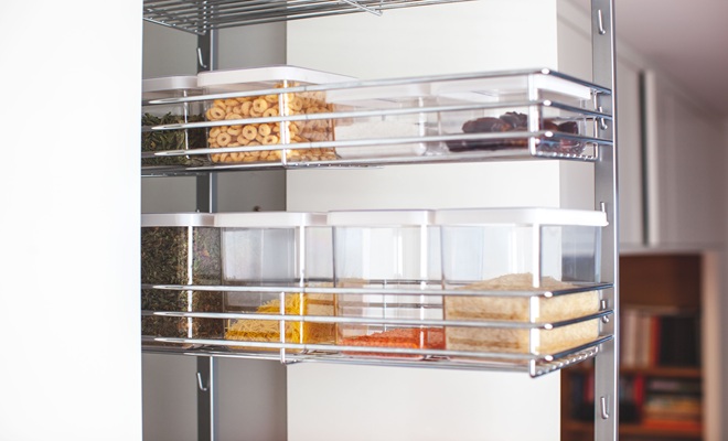 Pull out larder