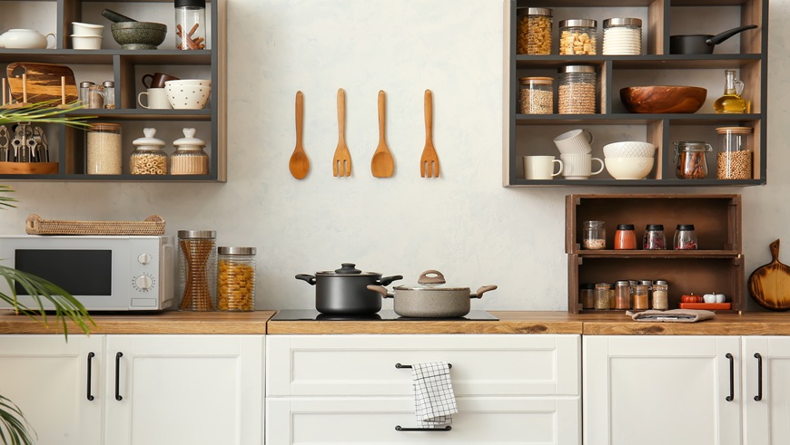 Top image open shelves