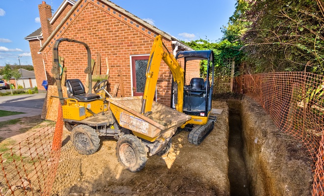 construction for home extension