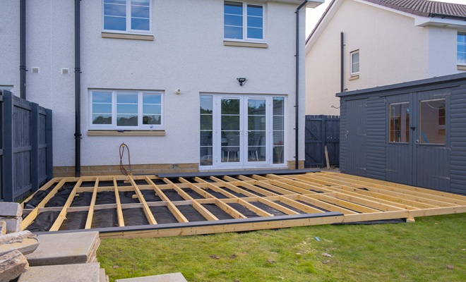 Decking frame