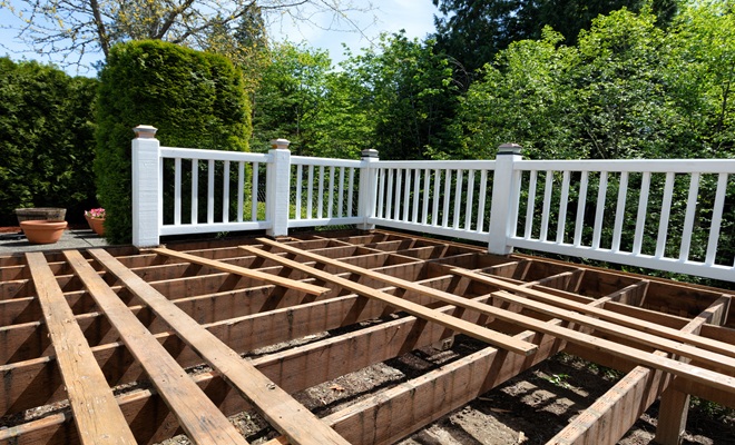 Removing Decking