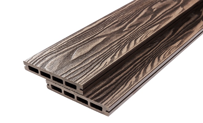 Hollow board decking