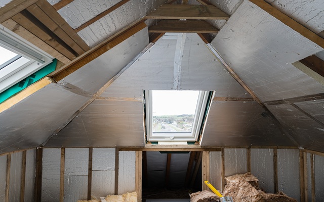 Boarded out loft