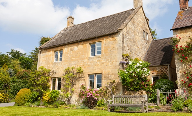 Old english house