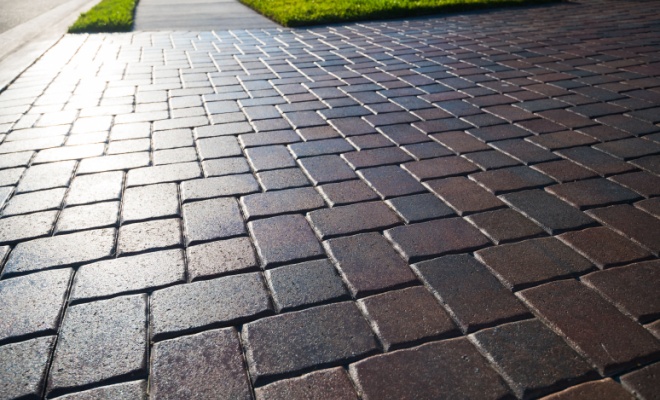 clay block paving