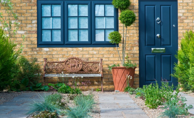 front door glazing