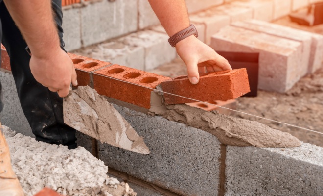 Brick laying