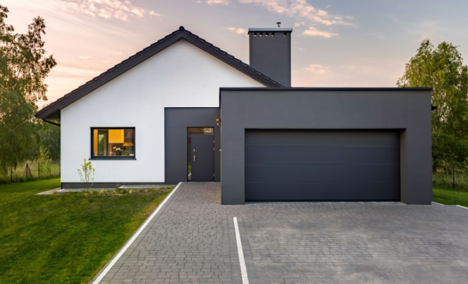 Composite garage door