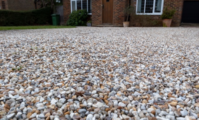 gravel driveway