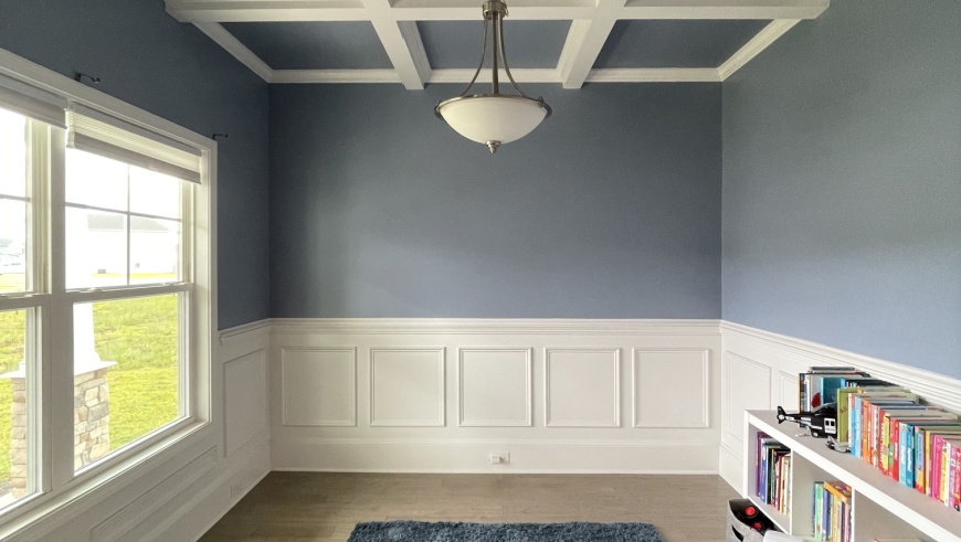 internal walls painted