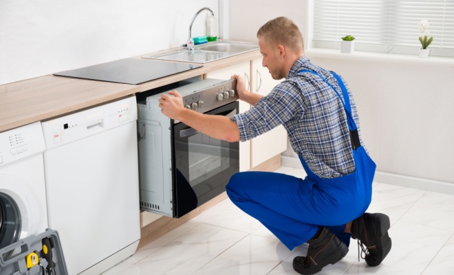 Electric cooker installation