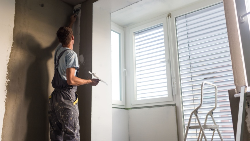 wall plastering