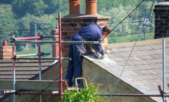 Chimney repointing