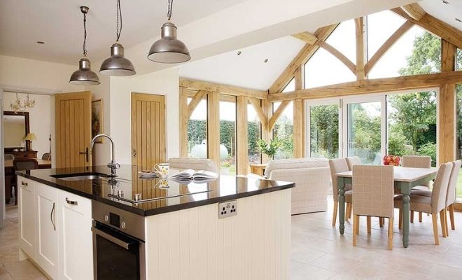 Kitchen diner bungalow extension