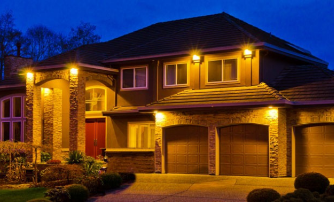 Home security lights