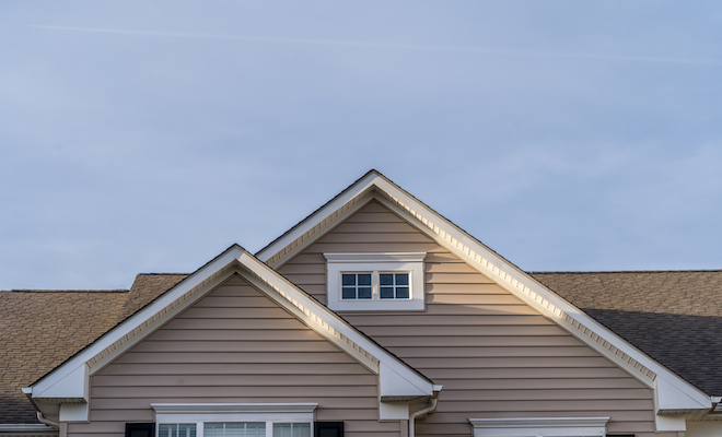 reverse gable garage roof