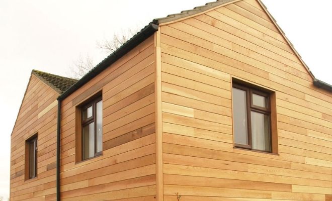 Timber wall cladding