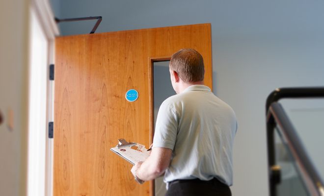 Fire door inspection