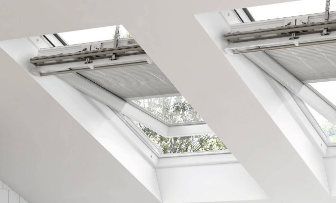 uPVC roof window frame