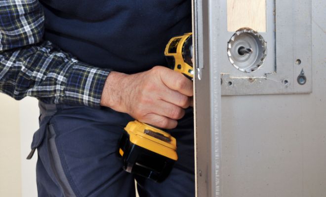 Removing a fire door