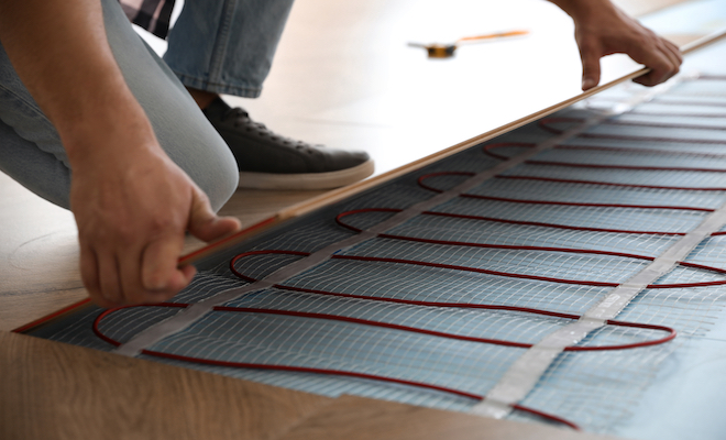 electric underfloor heating