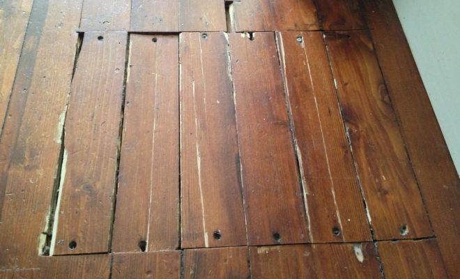 Floorboard repairs