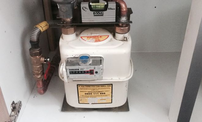 Gas meter relocation