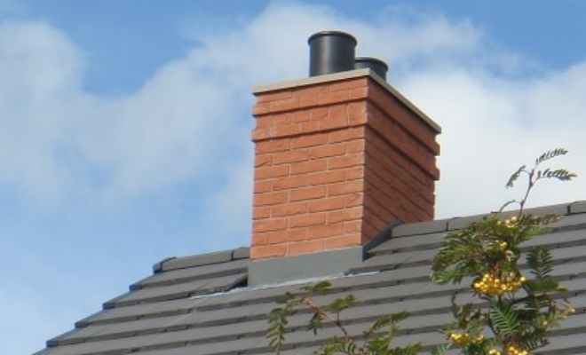 Repointing a chimney