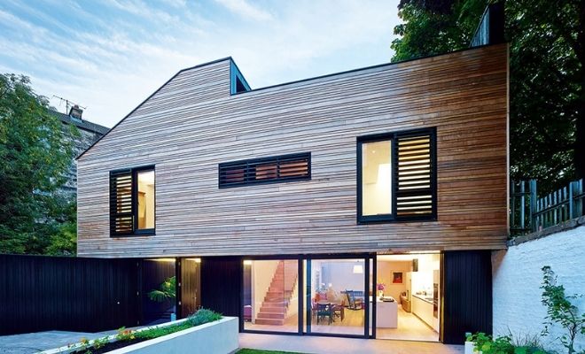 Timber wall cladding