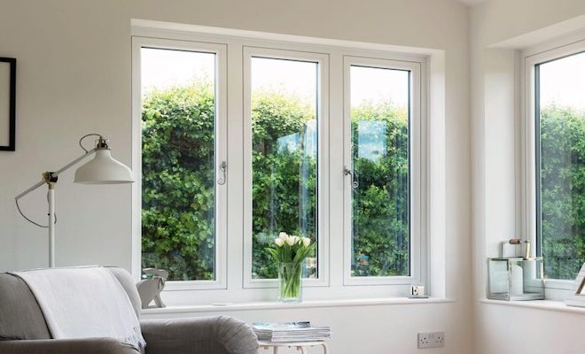 Double glazed windows