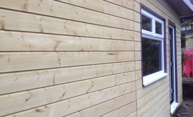 uPVC shiplap wall cladding