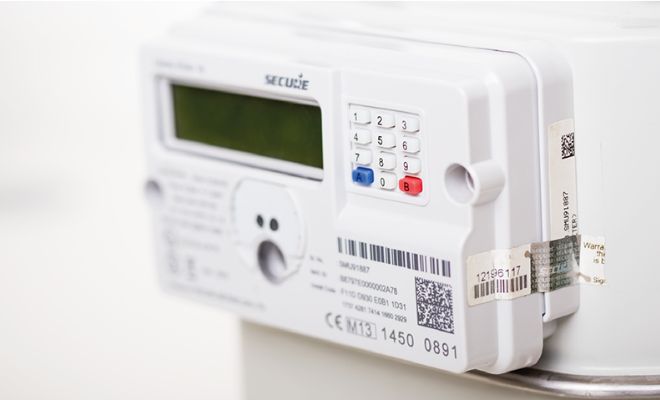 Standard digital gas meter