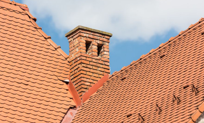 Repointing a chimney