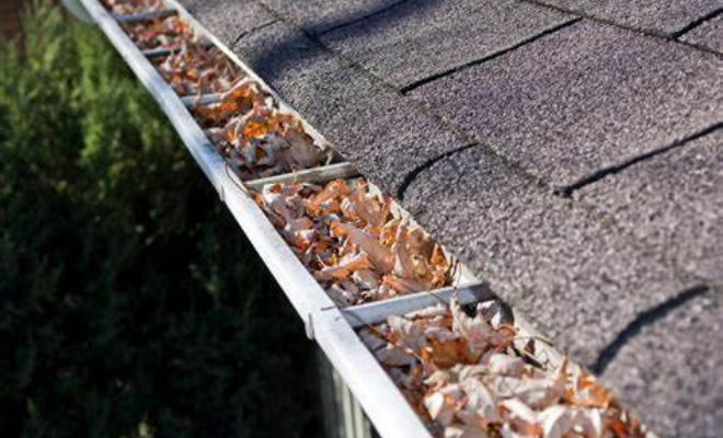 Blocked gutters