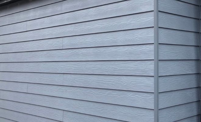 Fibre cement wall cladding