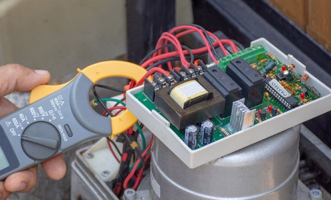 Electric gate maintenance