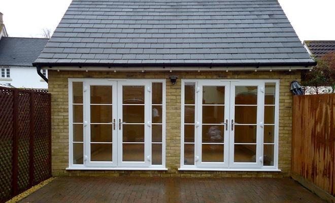 Double garage conversion