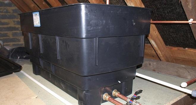 conventional boiler tank