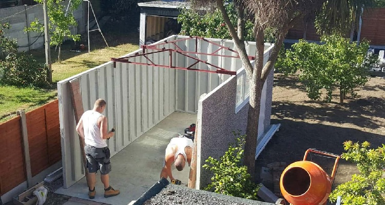 building a garage