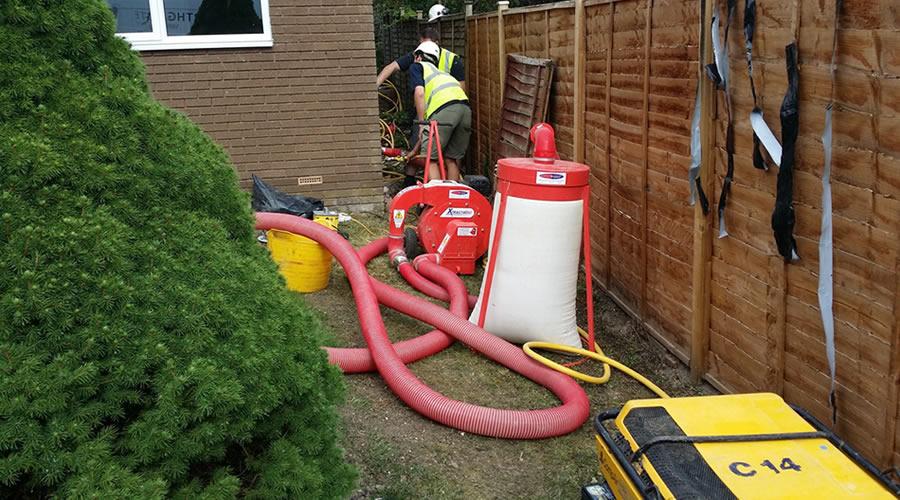 cavity wall insulation removal