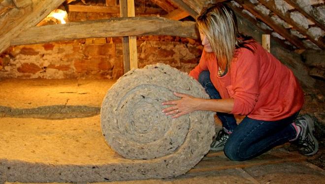 DIY loft insulation