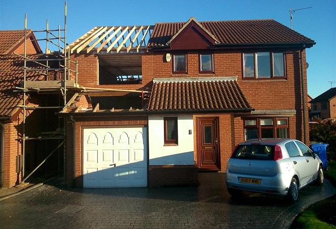 double storey extension