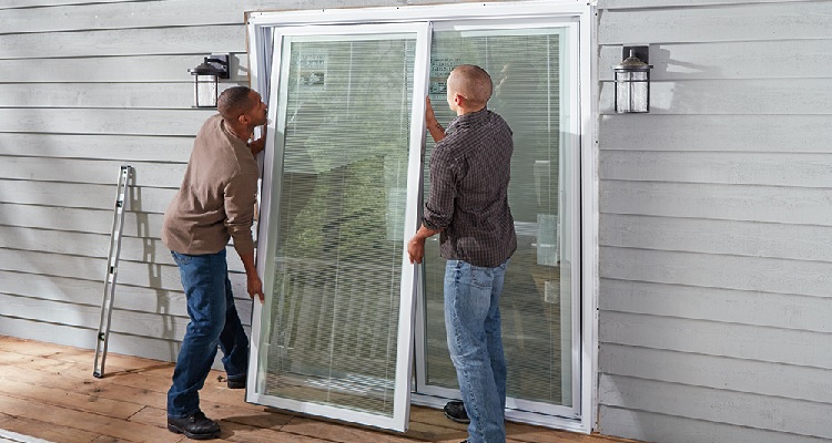 install patio door