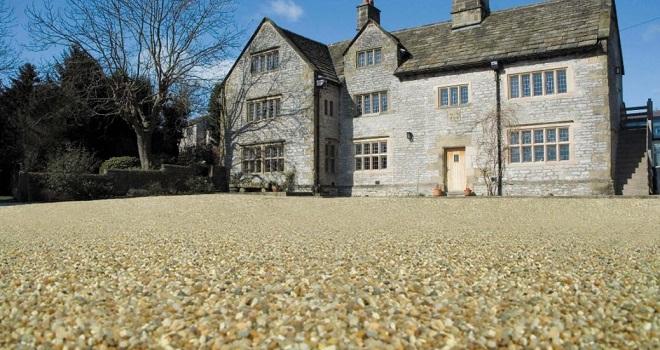 gravel driveway