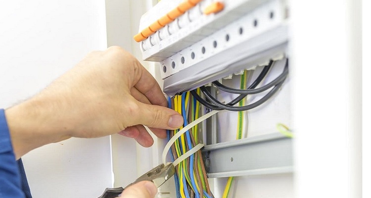 rewire a house